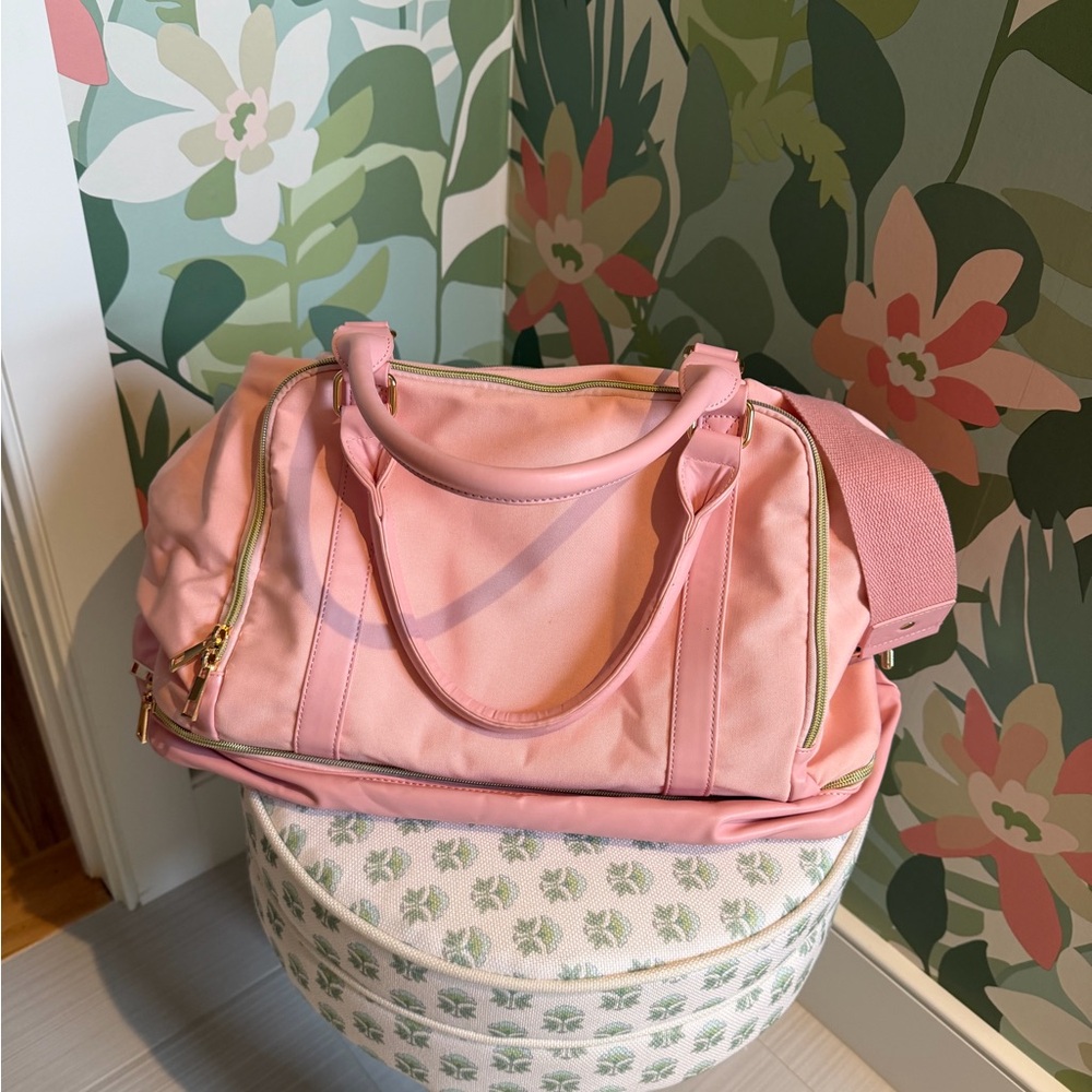 Pink Weekender Duffel Bag